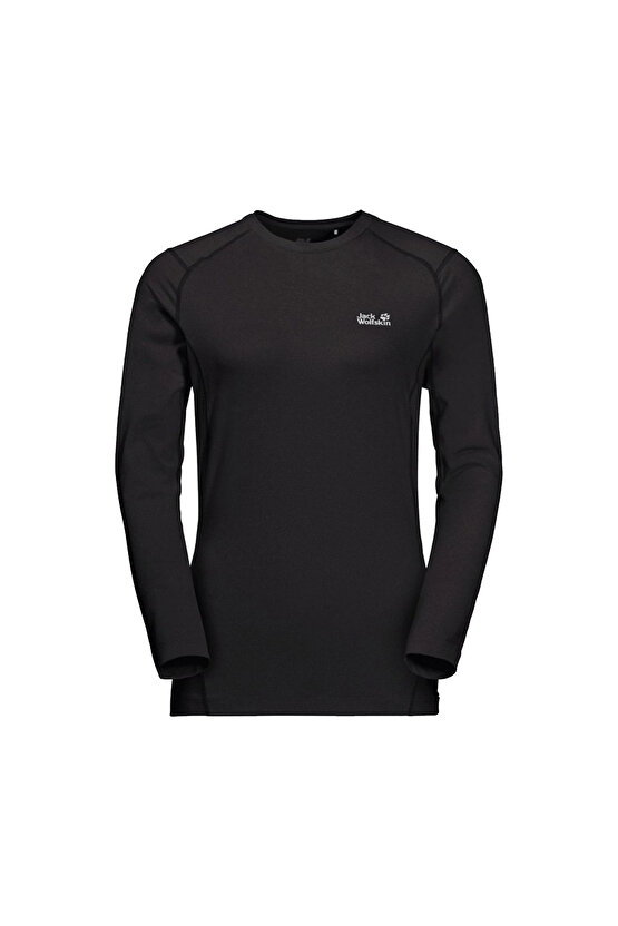 Sky Flex Longsleeve Kadın Siyah Tişört