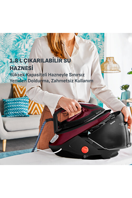 GV9230 Pro Express Protect 140 gr Sürekli ve 560 gr Şok Buharlı 2600 Watt Buhar Kazanlı Ütü