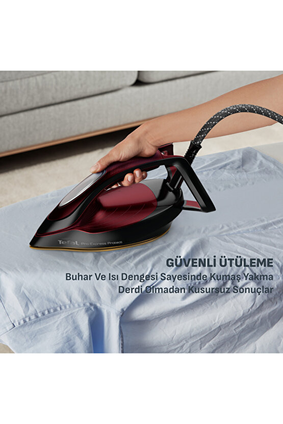 GV9230 Pro Express Protect 140 gr Sürekli ve 560 gr Şok Buharlı 2600 Watt Buhar Kazanlı Ütü