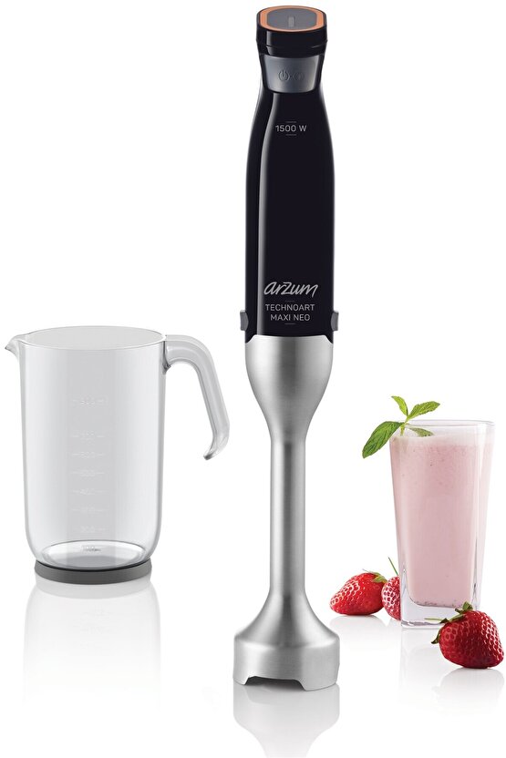 Technoart Maxi Neo Blender Seti 1500 W Siyah - AR1114-S