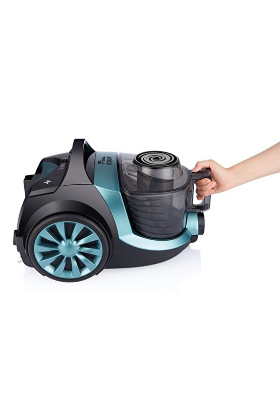 Tesla Premium ET14302 Toz Torbasız Elektrikli Süpürge Yeşil