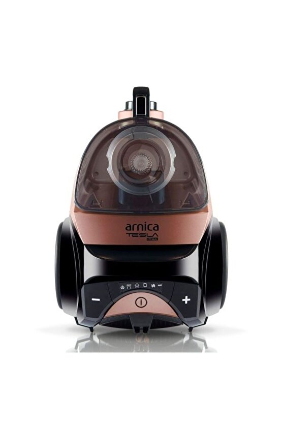 Tesla Premium ET14300 Koldan Kumandalı Turbo Başlıklı Toz Torbasız Elektrikli Süpürge Rose