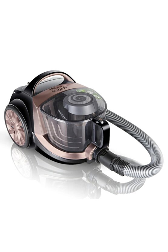 Tesla Premium ET14300 Koldan Kumandalı Turbo Başlıklı Toz Torbasız Elektrikli Süpürge Rose