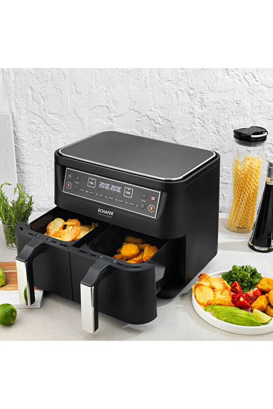 Thermochef Dual Dijital AirfryerSıcak Hava Fritözü