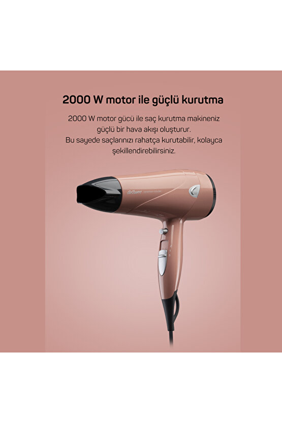 Senfony Color Saç Kurutma Makinesi 2000W Akşam Güneşi - AR5014
