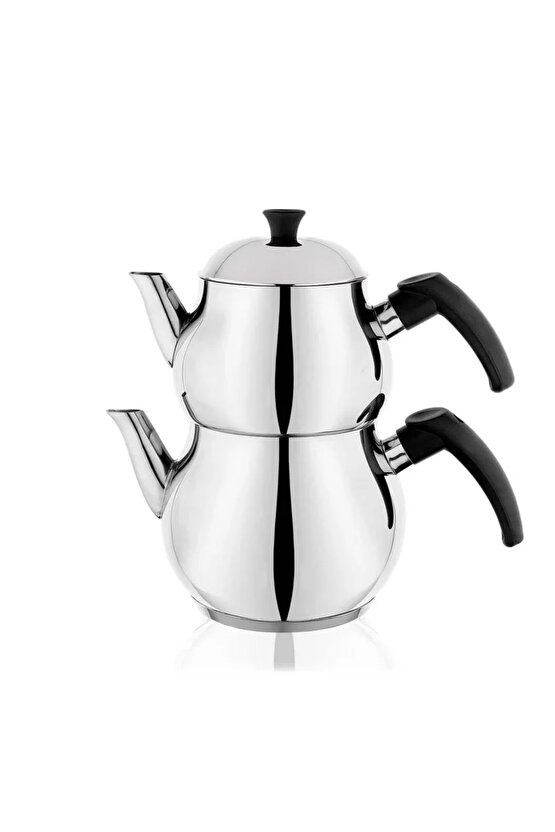 Base Çelik Çaydanlık Takımı 4 Parça İnox