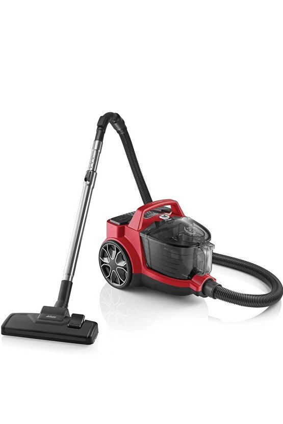 Ar4071 Clean Force Red Cyclone 890 W Toz Torbasız Süpürge Kırmızı