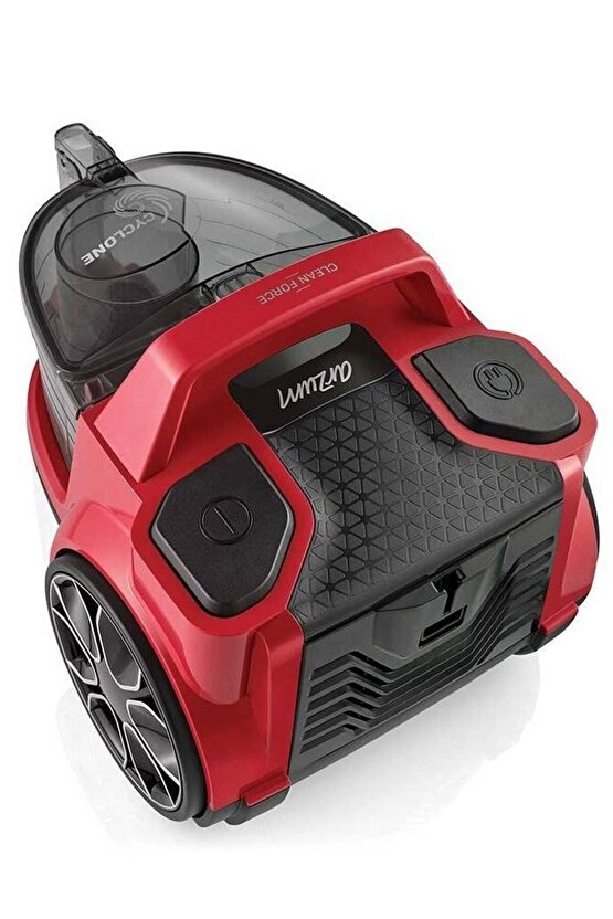 Ar4071 Clean Force Red Cyclone 890 W Toz Torbasız Süpürge Kırmızı
