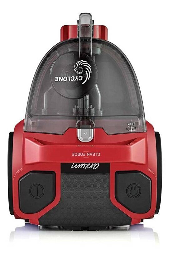 Ar4071 Clean Force Red Cyclone 890 W Toz Torbasız Süpürge Kırmızı