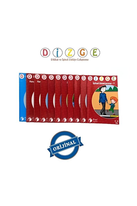 DİZGE 5-6 Yaş İşitsel Zeka Geliştirme Kitapları (Kontrol Kutusu Dahil Değildir)
