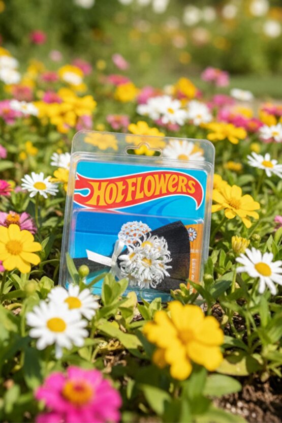 Minik Buket Hot Flowers Papatya Buketi Özel Tasarım Koleksiyon Ürünü