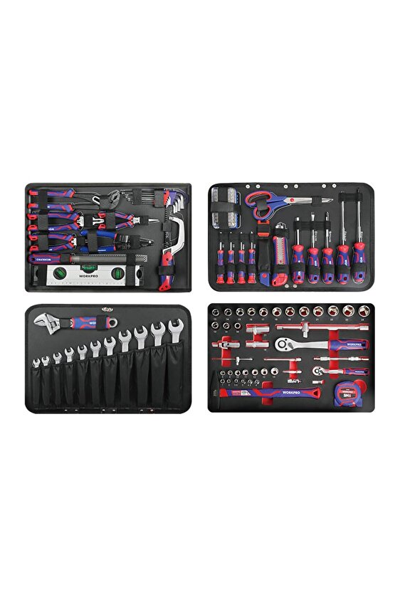 WP209089 145 Parça CR-V Profesyonel El Aleti Tamir Seti Tamir Bakım Çantası