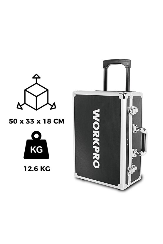 WP209089 145 Parça CR-V Profesyonel El Aleti Tamir Seti Tamir Bakım Çantası