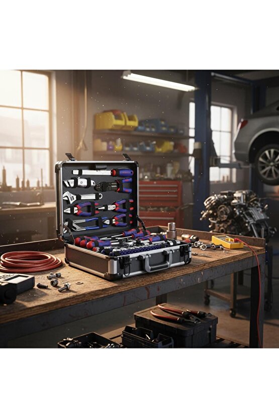 WP209100 297 Parça CR-V Profesyonel El Aleti Tamir Seti Tamir Bakım Çantası