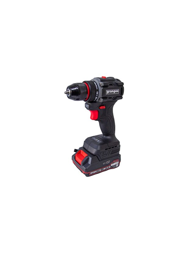 GCD20-T2 20V 2 Ah Çift Akülü Darbesiz Matkap