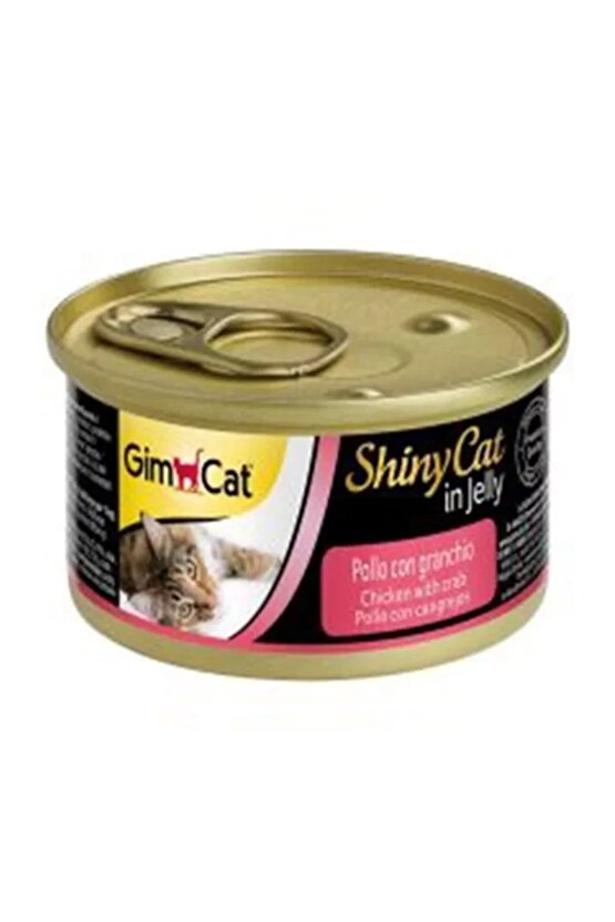 Shinycat Tavuklu Yengeçli Konserve Kedi Maması 1 Adet 70 Gr