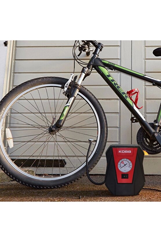 KOBB KB100 12Volt 100 PSI Analog Göstergeli Hava Lastik Şişirme Pompası