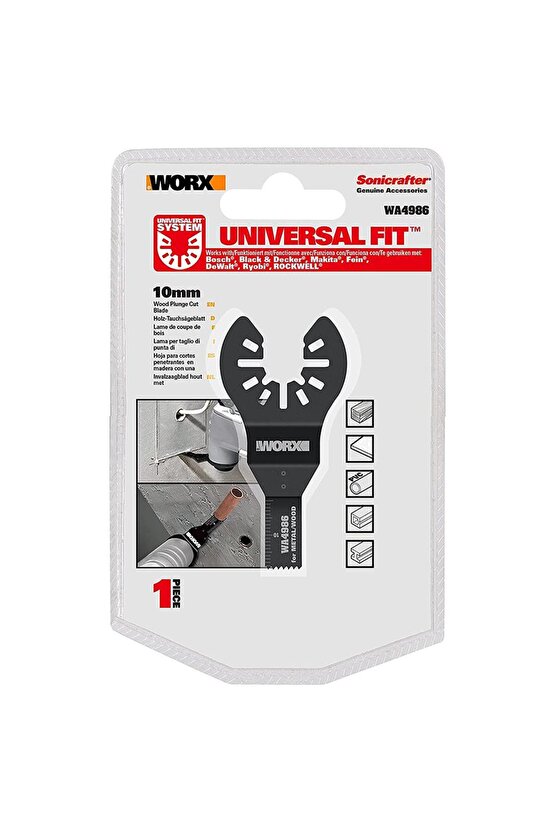 WA4986 Çok Amaçlı Raspalama Makinası İçin 10x20mm Metal, Ahşap, Fiberglas, PVC Universal Hassas