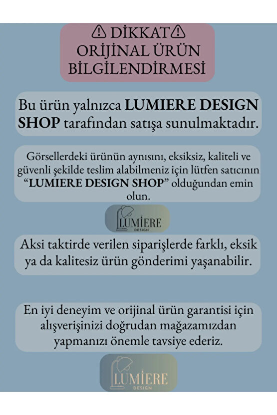 Beton görünümlü İskandinav &Bohem Tarz 3’lü Avize (Plastik)