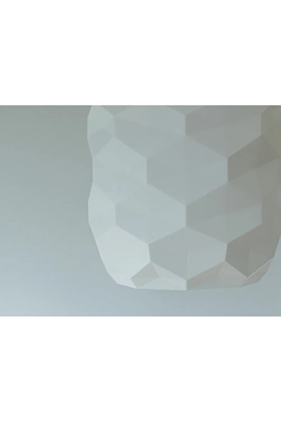 Lunex Tekli Geometrik Şekilli Plastik Avize Salon, Mutfak, Hol İçin Uygun