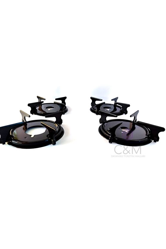 Cam Ocak Izgara Takımı-ankastre Ocak Izgarası 8 Parça (set)