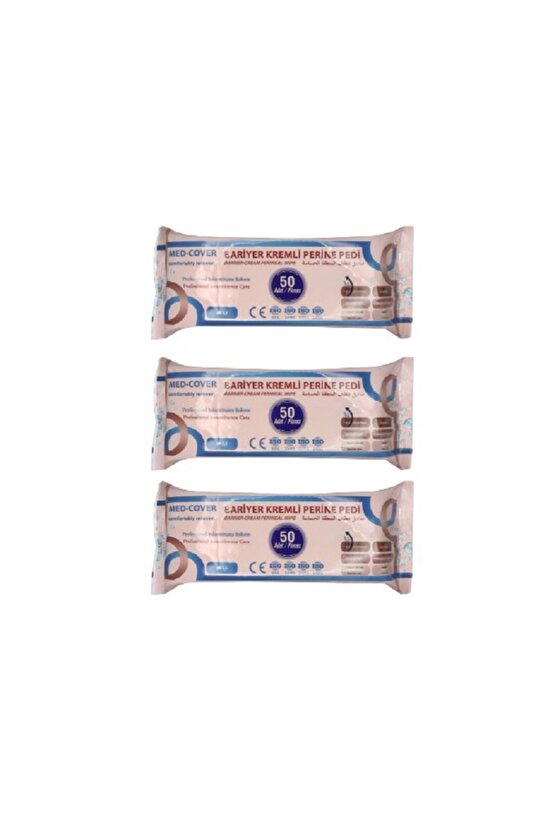 BARİYER KREMLİ PERİNE TEMİZLEME PEDİ 50li 3 ADET