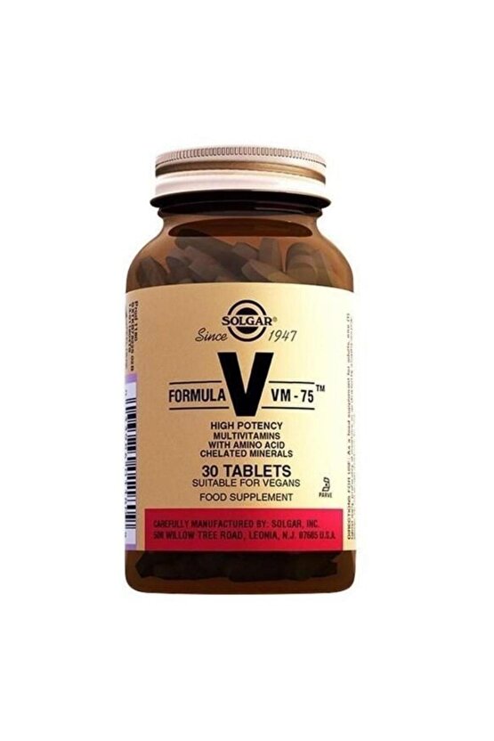 VM 75 Multivitamin 30 Tablet