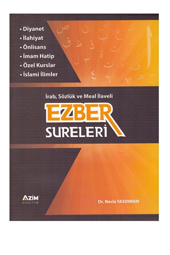 Irab Sözlük Ve Meal Ilaveli Ezber Sureleri, Necla Yasdıman, 20x28 Cm.