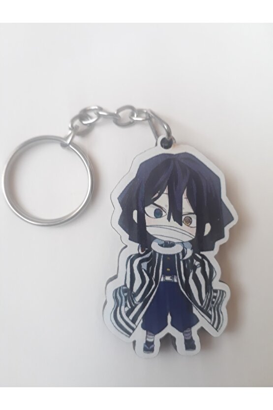 Obanai Iguro Ahşap Anahtarlık