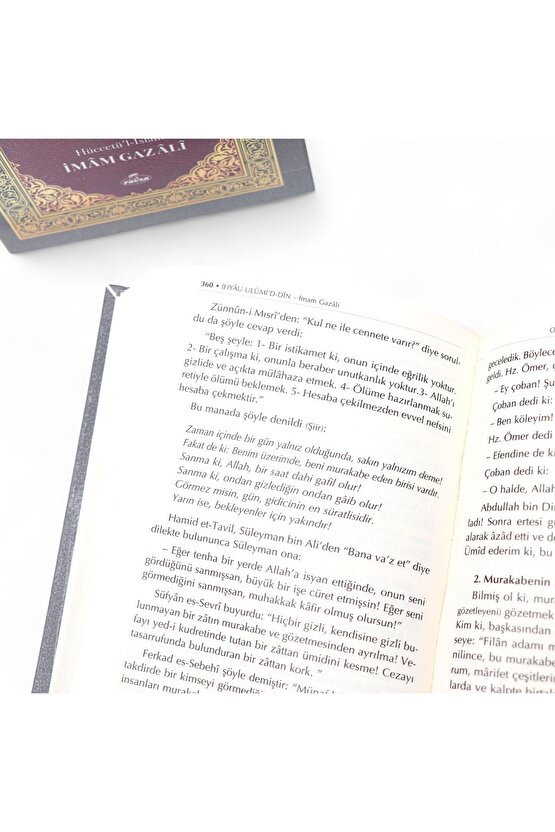 İHYA-U ULUMİD-DİN  Tahkikli ve Tahriçli Tercüme (Sempatik Boy, 8 Cilt, Kutulu)-BERRE2131