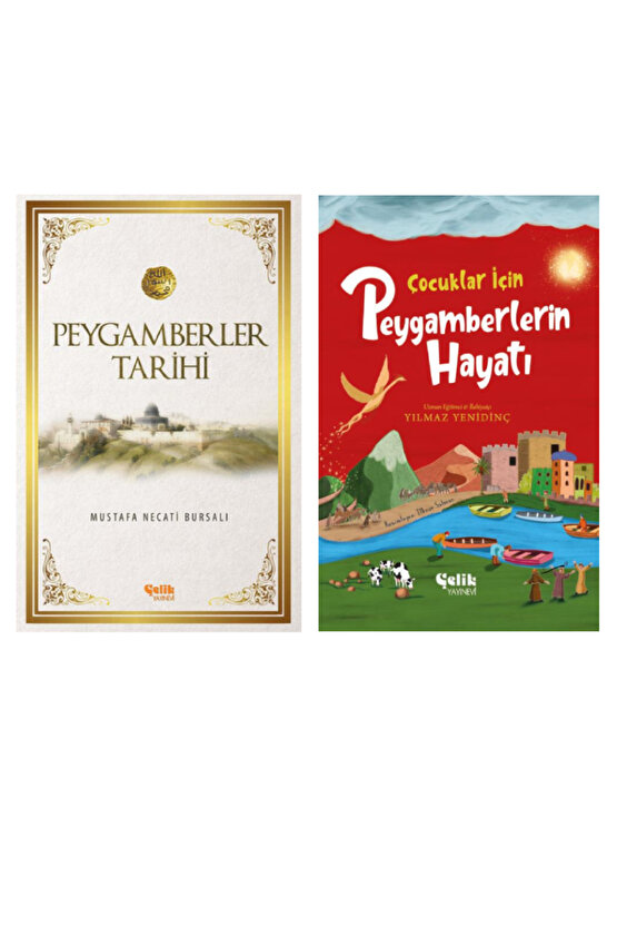 Peygamberler Tarihi - Çocuklar İçin Peygamberlerin Hayatı 2li Set