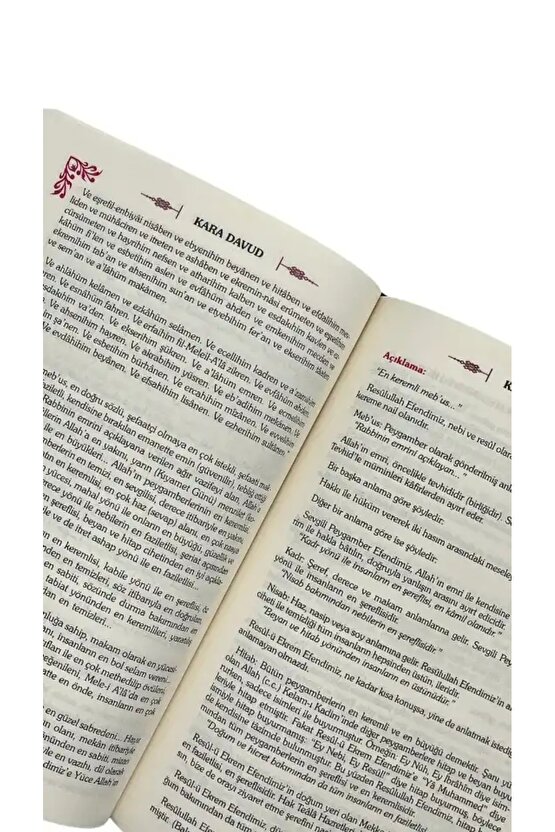 Kara Davud Delail-i Hayrat Şerhi (İTHAL KAĞIT-CİLTLİ)