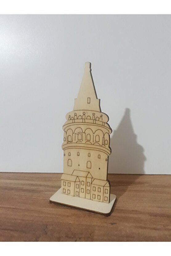 Beceri Geliştiren Ahşap Biblo Boyama 3 Lü