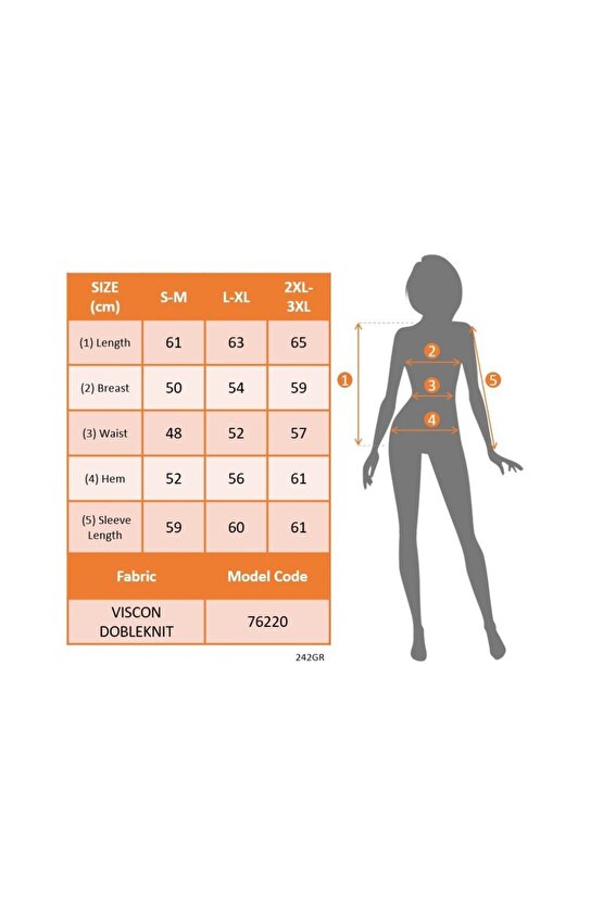 Kadın Uzun Kollu V Yakalı Viskon Iki Iplik Bluz