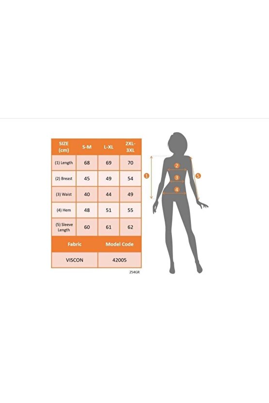 Kadın Uzun Kollu Yuvarlak Yaka Blok Renkli Yandan Düğmeli Viskon Bluz