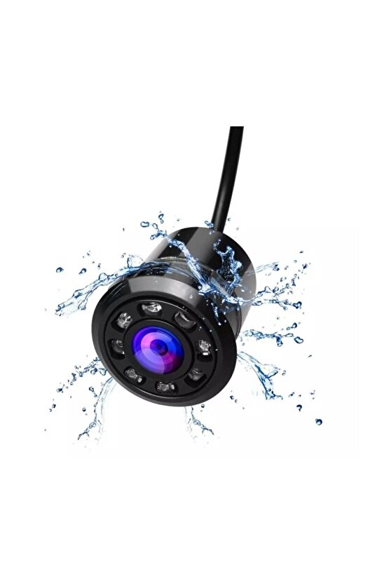 Tiger Marketing Geri Görüş Park Kamerası Mesafe Çizgili Ir Gece Görüşlü Su Geçmez 5 Mt Kablo