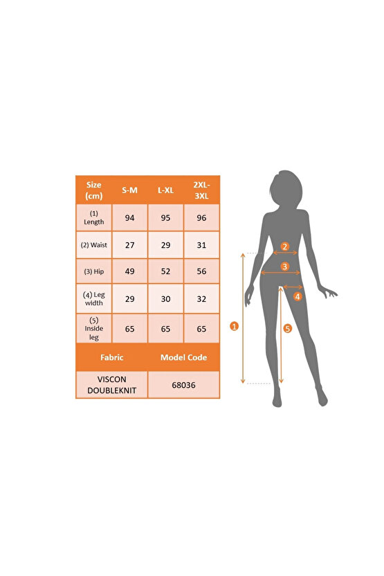 Kadın Pile Detay Beli Lastikli Günlük Slim Fit Viskon Iki Iplik Pantolon