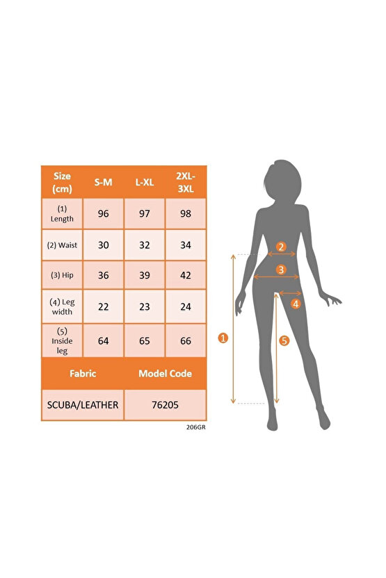 MDB Kadın Yüksek Bel Deri Detaylı Fermuarlı Dalgıç Tayt