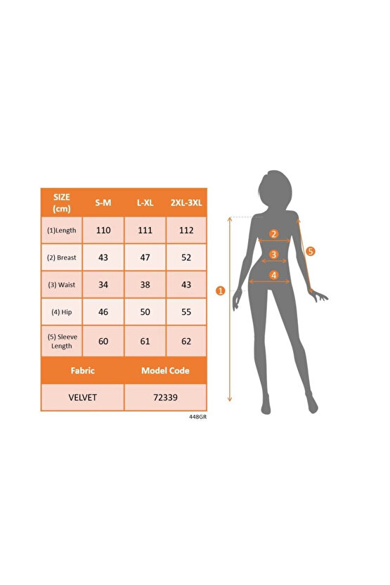 Kadın Uzun Kollu Kruvaze Yakalı Yandan Büzgülü Midi Kadife Elbise