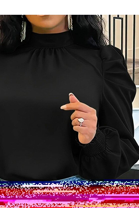 Kadın Uzun Kollu Göğüs Ve Göbek Dekolte Detay Sandy Midi Boy Elbise