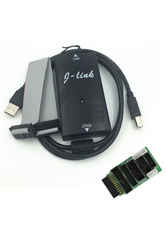 J-Link v12 JTAG Programlayıcı ve Debug Probe - J-Link v9un Gelişmiş Versiyonu