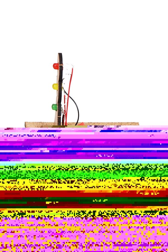 Okul Projesi-5 Led Trafik Işıkları Öğretim Seti, Paralel Bağlı Devre - Demonte Ürün