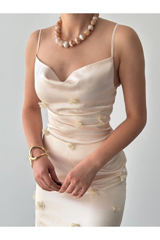 EQURİ Dora Çiçek Detaylı Elbise