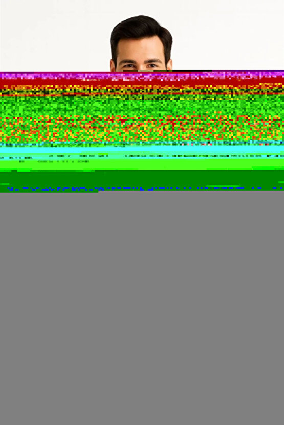 Kadın Uzun Kollu Tek Omuzu Açık Tokalı Leopar Desenli Modal Bluz