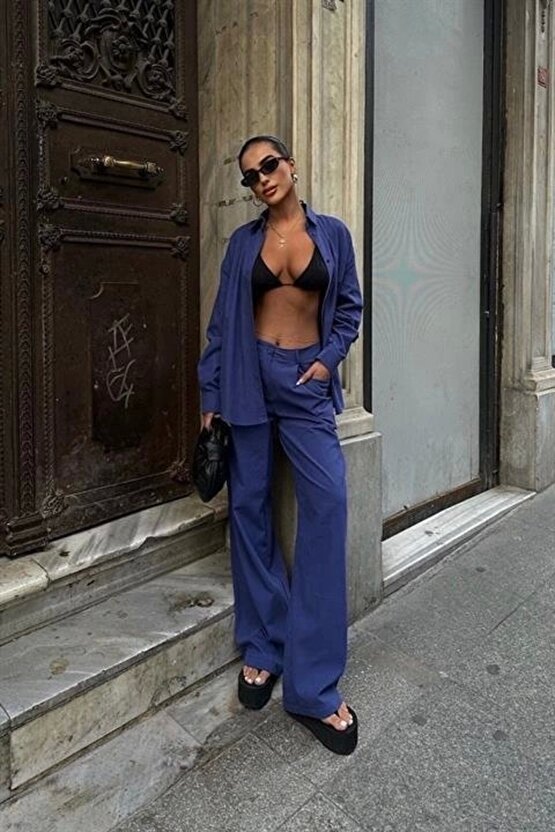 Larissa Çizgili Takım 9766 08