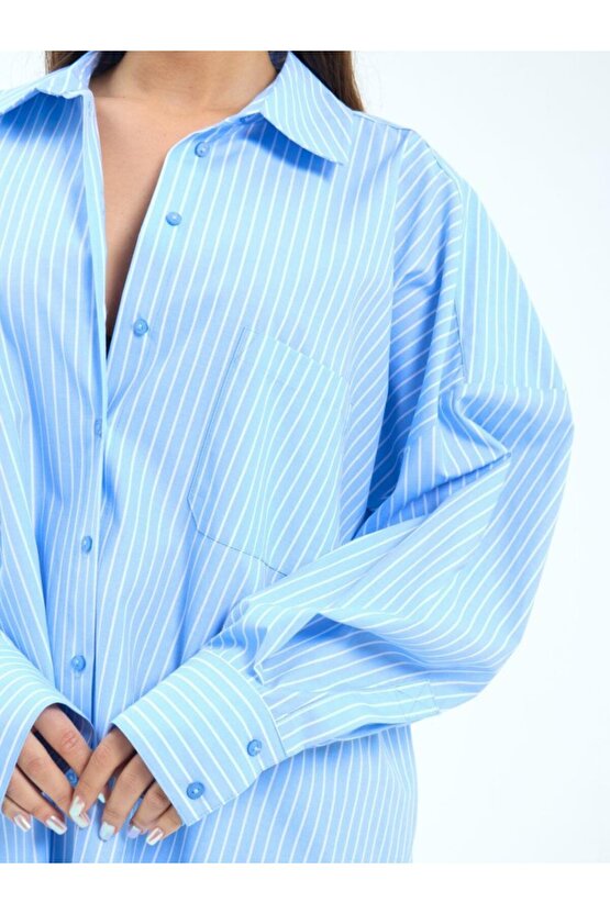 eyesof 7388 GÖMLEK-DENVER ÇİZGİLİ