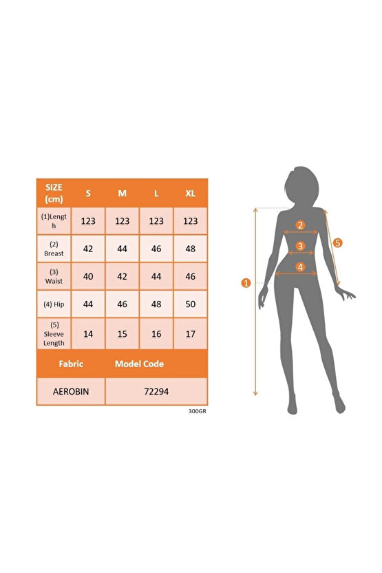 Kadın Kısa Kollu Yuvarlak Yaka Belden Bağcıklı önden Yırtmaçlı Aerobin Elbise