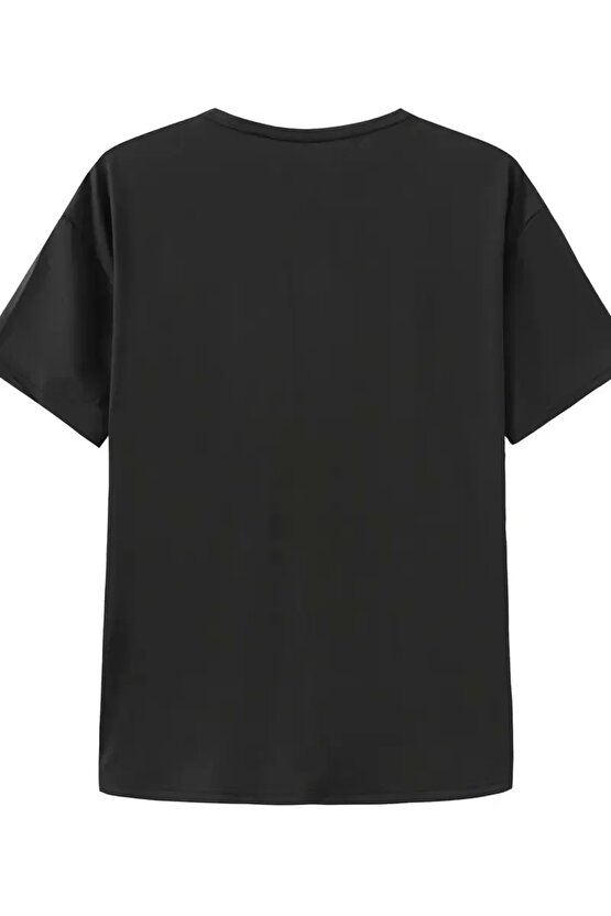 Canlı Harf Baskılı Büyük Boy Oversize Kısa Kollu Tişört - Yumuşak, Nefes Alabilir, Kadınlar için Rah