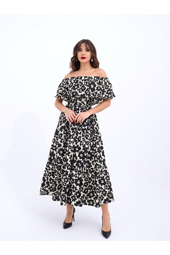 Gökyüzü Moda 6473 ELBİSE-TRENTO