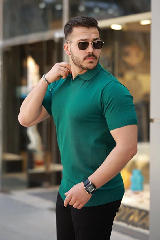 Erkek Hemşire Yaka Kısa Kollu Tişört